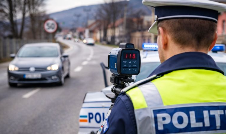 20 de vitezomani trași pe dreapta, în doar trei ore, la Ocna Șugatag