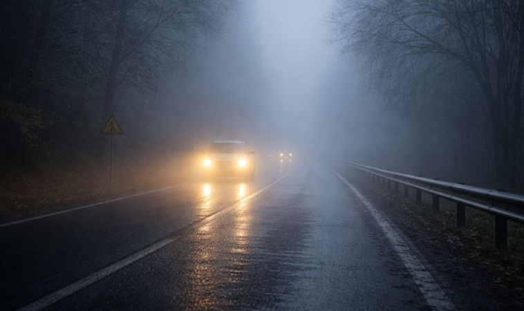 COD GALBEN emis pentru zona depresionară a județului Maramureș. Vizibilitate sub 50 de metri și risc de ghețuș până dimineață