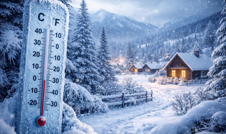 Nopți cu minus 18 grade în Maramureș. Gerul pune stăpânire pe România
