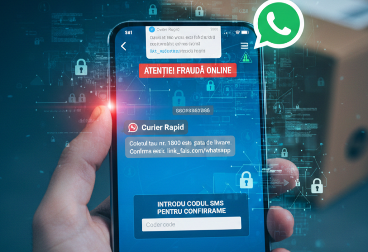 Noua metodă de înșelare folosită în numele curierilor. Mesajul care vă poate lăsa fără cont de WhatsApp