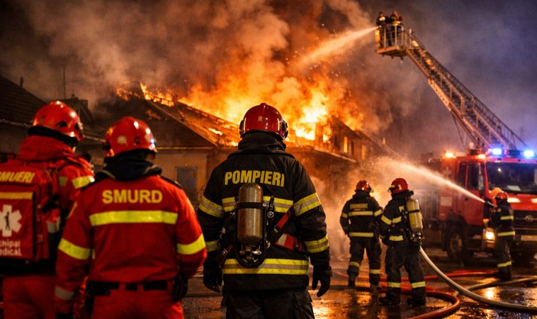 94 de intervenții într-un singur weekend pentru pompierii din Maramureș