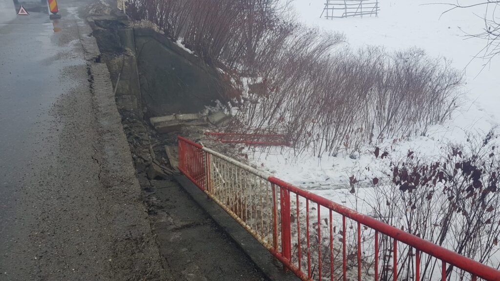 Pod afectat la Vișeul de Jos