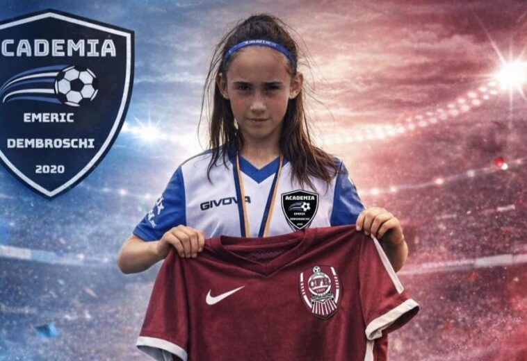 Fotbal feminin – La doar 11 ani, Diana Bedeoan transferată de la Sighet la CFR Cluj