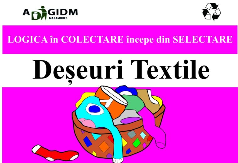 Colectare deșeuri textile în Baia Mare