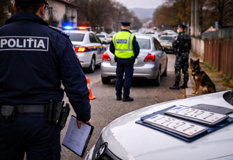 111 mașini oprite într-o zi la Târgu Lăpuș și Poienile de Sub Munte. 33 de amenzi și două mașini lăsate fără plăcuțe