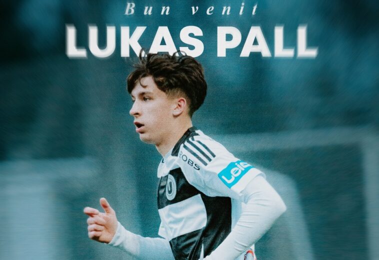 Cadou la 16 ani pentru atacantul din Dămăcușeni. Lukas Pall face pasul direct în Liga I la U Cluj