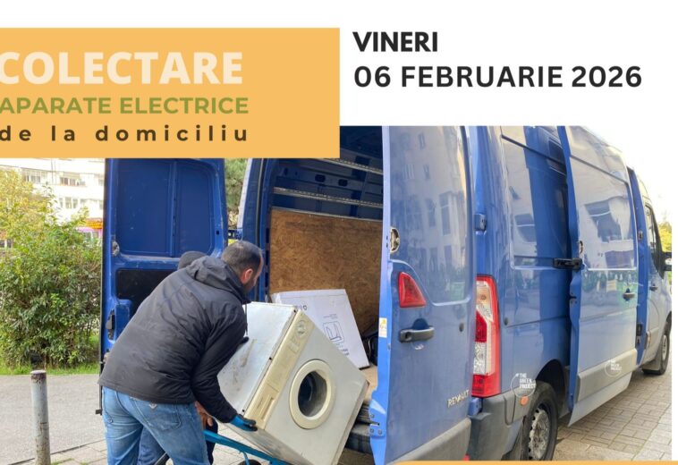 Scapă gratuit de aparatele electrice vechi. Colectare organizată vineri, 6 februarie, în Baia Mare
