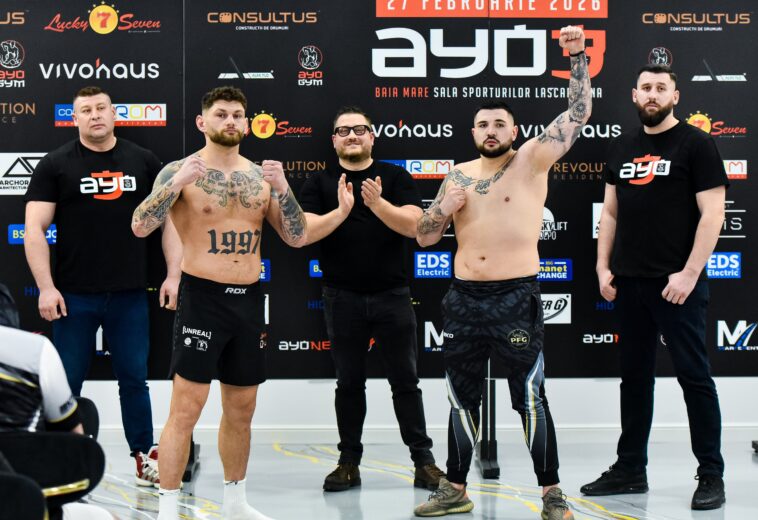 Sub privirile lui Moroșanu și Adegbuyi, România învinge Ungaria cu 3-1 la Gala de kickbox Ayo3 de la Baia Mare