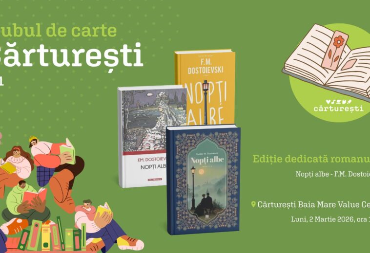 Iubitorii de lectură se întâlnesc la Cărturești