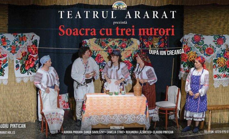 „Soacra cu trei nurori” se joacă la Teatrul Ararat
