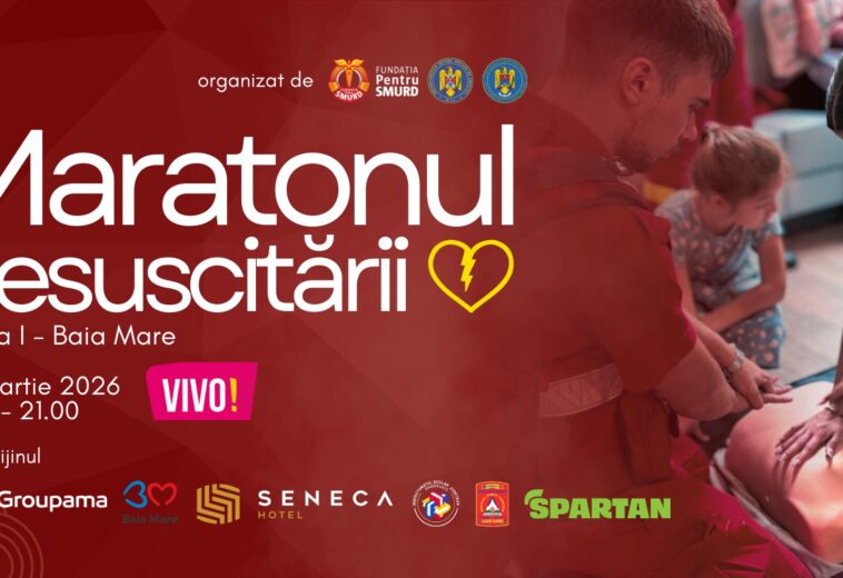 „Maratonul resuscitării” te învăță să dai primul ajutor în caz de stop cardiorespirator