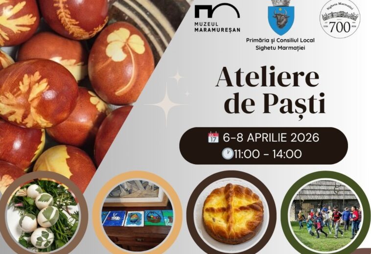 Ateliere educaționale de Paști la Muzeul Maramureșan din Sighetu Marmației