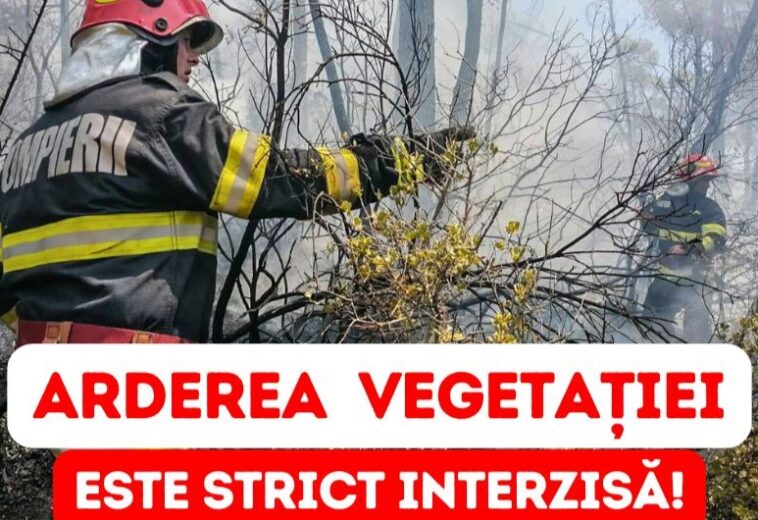 Val de incendii de vegetație în Maramureș. Ce măsuri propun autoritățile județene