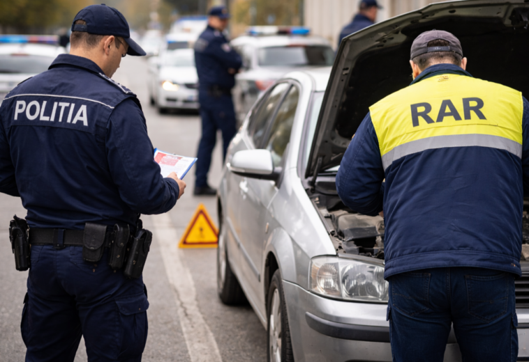 Controale în trafic la Baia Sprie. Permise reținute și mașini scoase din circulație