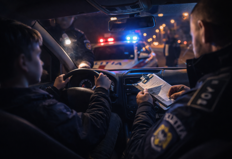 Copil de 14 ani la volan, cu tatăl în dreapta. Ce au descoperit polițiștii în două cazuri din Maramureș