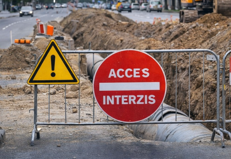 Noi restricții de circulație pe strada Victoriei până la final de aprilie