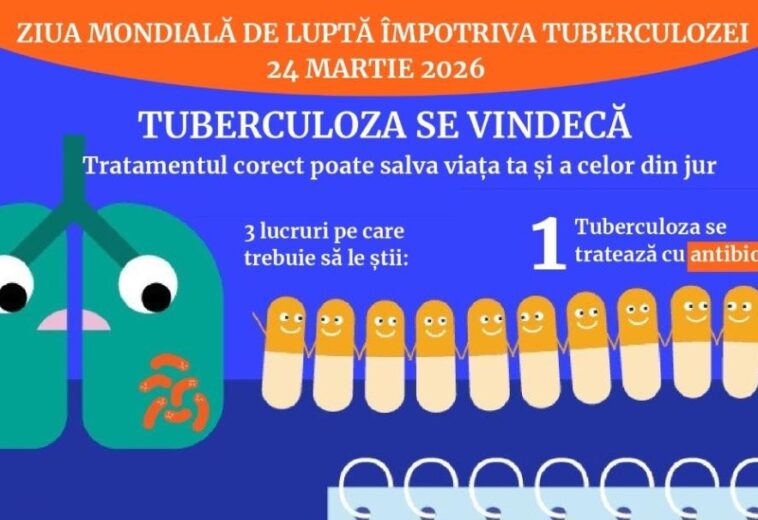 Poți avea tuberculoză fără să știi. Avertisment de Ziua Mondială de Luptă Împotriva Tuberculoze