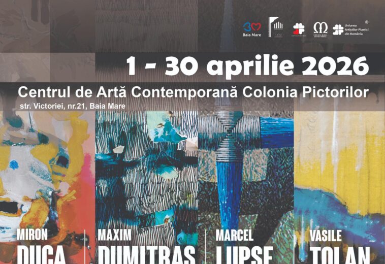 Patru voci distincte ale artei contemporane expun la Colonia Pictorilor