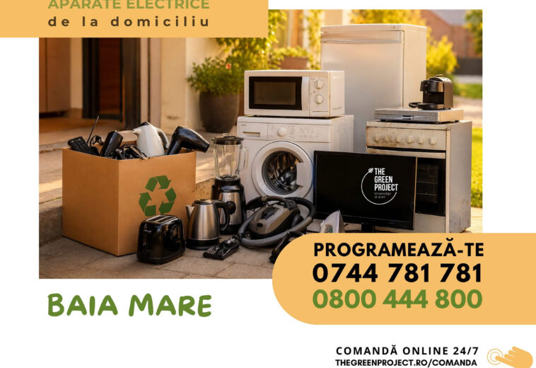 Curățenia dinaintea Sărbătorilor Pascale – colectare aparate electrice