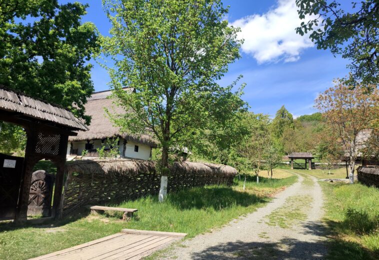Aventură cu tiroliană și obstacole la Muzeul Satului