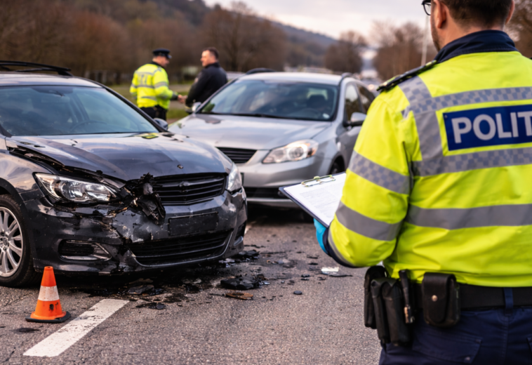 Accident cu coliziune la Ulmeni. Unul dintre șoferi a refuzat etilotestul