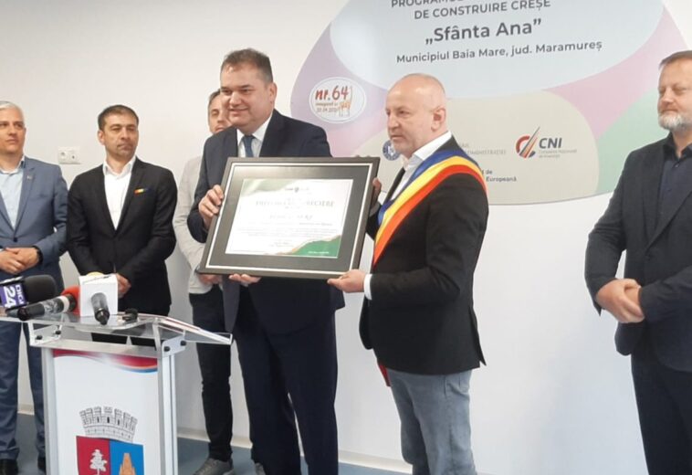 Baia Mare – Primul oraș din țară unde se inaugurează deodată două noi creșe moderne