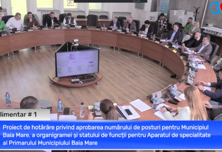 Primăria Baia Mare desființează 99 de posturi și reorganizează direcțiile. Câți bani economisește