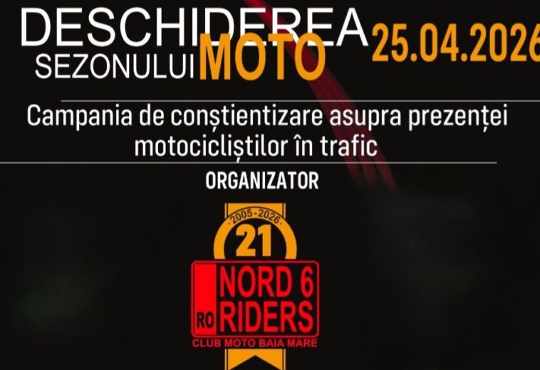 Parada moto de sâmbătă și efectele asupra traficului în Baia Mare