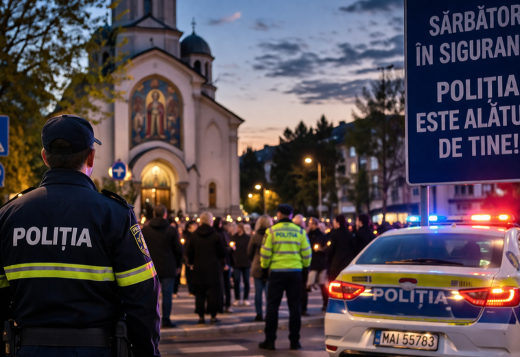 Peste 160 de polițiști ies zilnic în teren în Maramureș de Paște. Zonele unde se anunță măsuri sporite