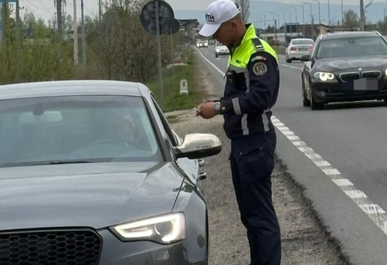 850 de șoferi viteziști sancționați de poliție. Câteva zeci au rămas fără permis