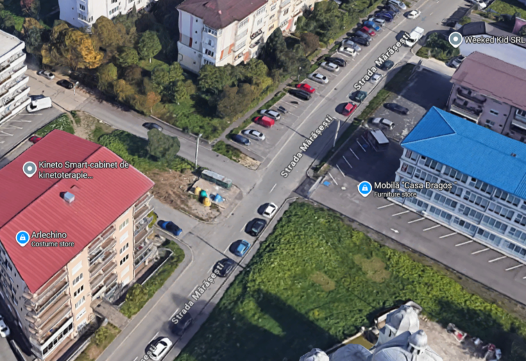 Parcările de pe strada Mărășești devin cu plată. O parte vor fi locuri de reședință