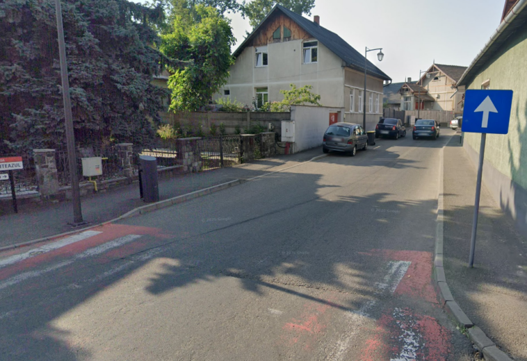 Se asfaltează o stradă din zona centrală a Băii Mari. Traficul este oprit până sâmbătă seara