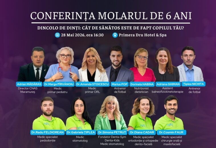 „Molarul de 6 ani” – conferință dedicată sănătății copilului