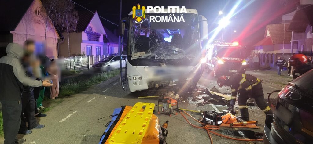 Accident grav la Câmpulung la Tisa