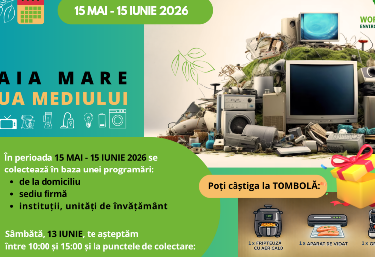 Campanie de colectare gratuită a aparatelor electrice vechi. Ce premii sunt puse la bătaie
