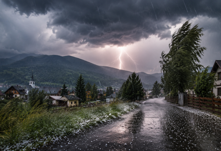 ACUM – Cod galben în Maramureș. Averse torențiale, vânt și grindină în zona montană