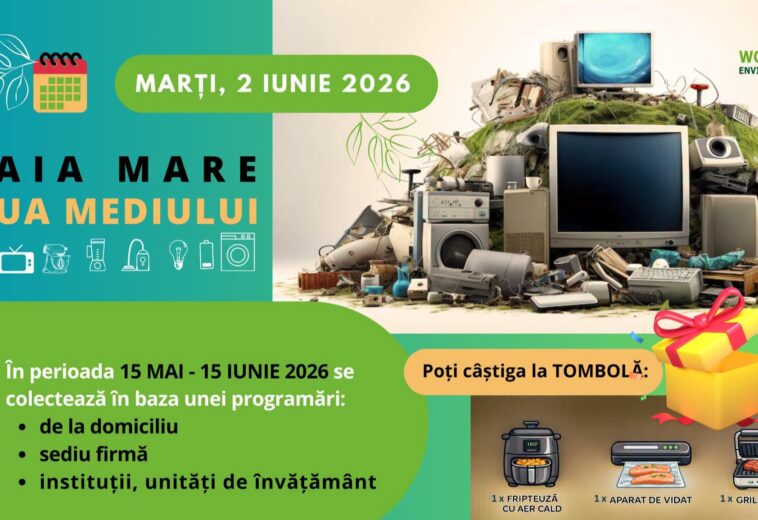 Băimărenii pot scăpa gratuit de electrocasnicele vechi. Colectare de la domiciliu și tombole cu premii