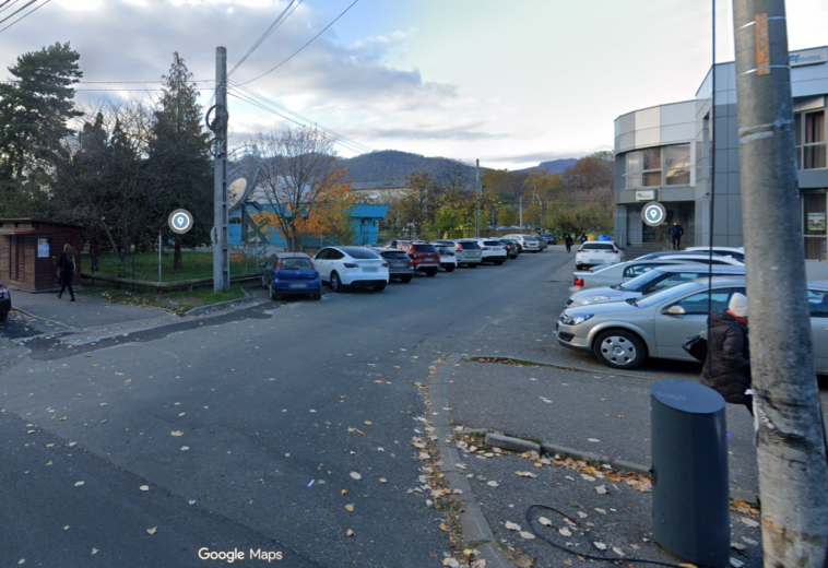 Parcare cu plată pe strada George Coșbuc din Baia Mare. Măsura vizează zona Electrica Furnizare