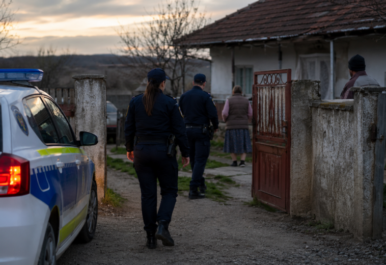 Scandal în familie la Breb. O femeie de 64 de ani a sunat la 112, după ce a fost agresată de soțul beat