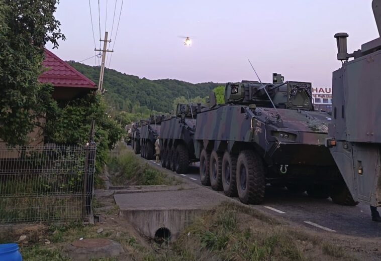 Accident cu blindate Piranha 5 pe DN 1C, pe drumul spre Baia Mare. 11 militari au fost răniți
