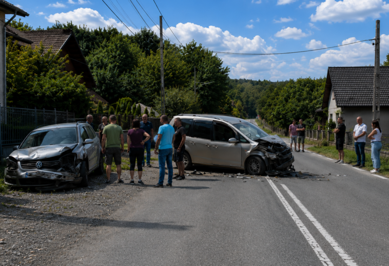 Două persoane au ajuns la spital, iar traficul a fost blocat după un accident grav în Remeți
