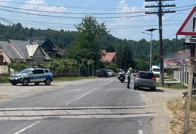 Amenzi de peste 76.000 de lei la trecerile de cale ferată din Maramureș.