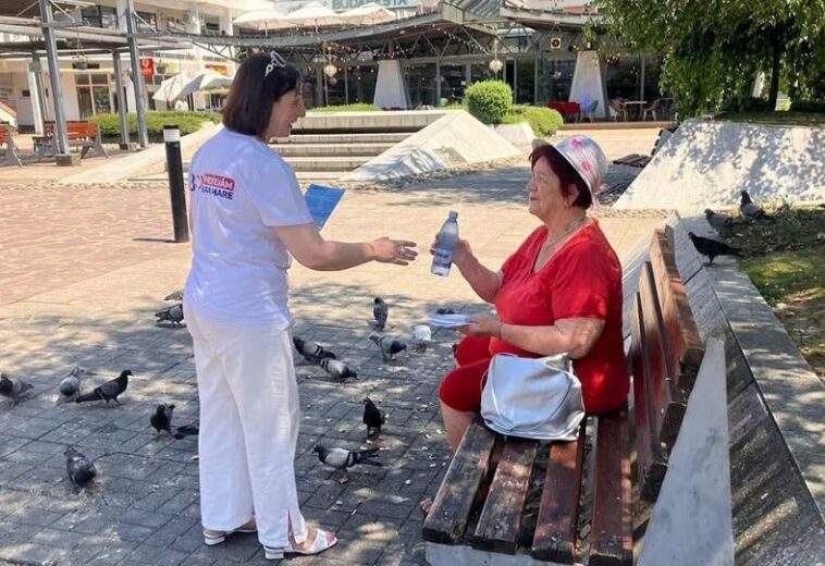 CANICULA – Primăria organizează și ea puncte de hidratare și control în Baia Mare