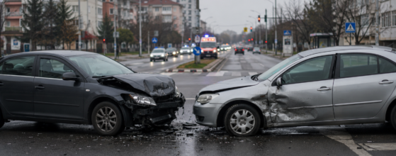 Coliziune pe Bulevardul Unirii