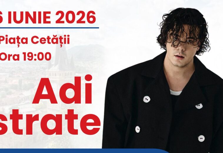 Parcarea de pe strada Crișan va fi rezervată vineri. Concert Adi Istrate la Piața Cetății