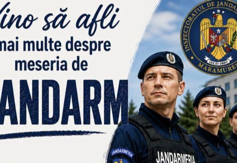 Peste 100 de elevi din Baia Mare au aflat cum pot deveni jandarmi