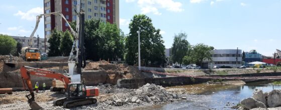 Podul Unirii demolat