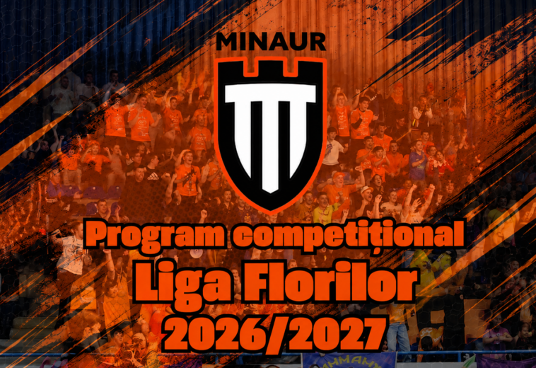 Minaur și-a aflat programul în Liga Florilor. Start tare, la Vâlcea