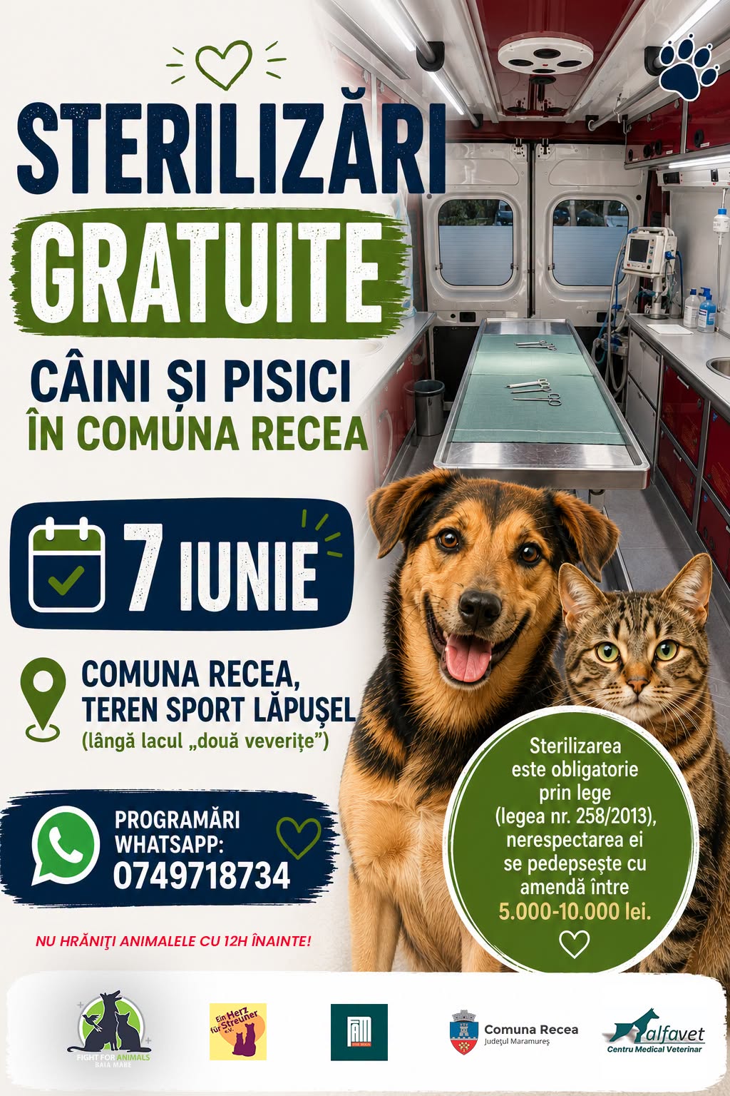 Sterilizare gratuită