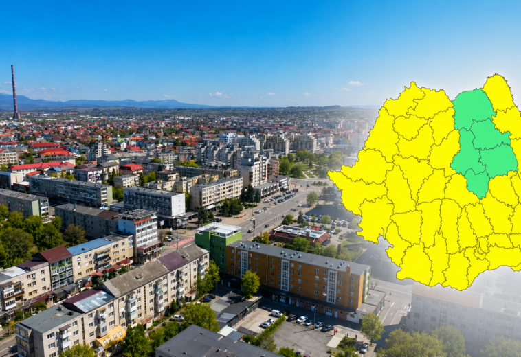 Vremea în Maramureș, 25 iunie. Cod galben de căldură în județ, cu furtuni posibile la munte după-amiaza